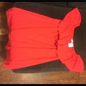 Never Worn off the shoulder dress